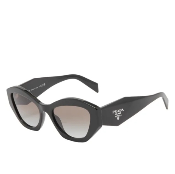NEW PRADA PR07YS BLACK WOMEN'S SUNGLASSES PR 07YS 1AB0A7  PRADA EYEWEAR SPR 07Y - Picture 2 of 9
